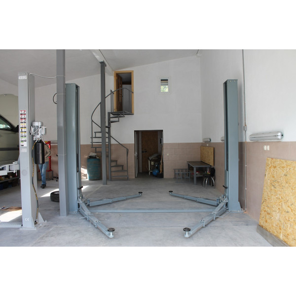 SR-2055 автомобільний двостійковий електрогідравлічний підйомник з електричним розблокуванням