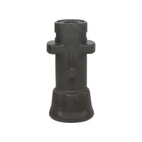 Штекер K: 1/4" IG пластик з латунним різьбленням R+M