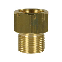 Різьбове з'єднання M22 AG : М22 IG "KÄRCHER"латунь R+M