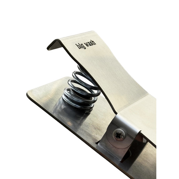 Тримач килимків пружинний Big Wash (Глянцева нержавіюча сталь)